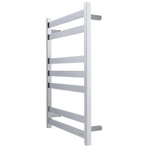 Straight Flat Bar Towel Warmer 7 Bar Ladder