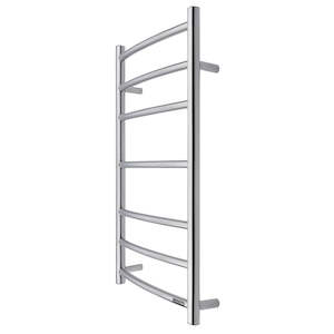 Curved Round Narrow Towel Warmer 7 Bar Ladder