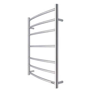 Curved Round Towel Warmer 7 Bar Ladder