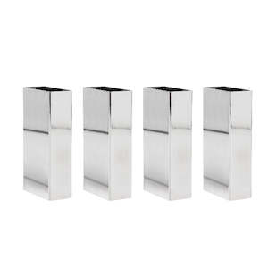 Square Stainless Steel Feet Replacement pack