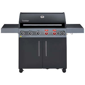 Boston 6 Burner BBQ with Side Burner