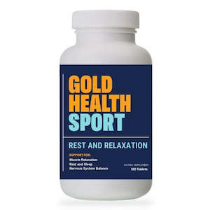 Health supplement: GOLD HEALTH SPORT Rest and Relaxation