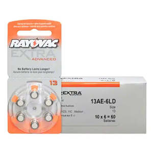 Health supplement: Rayovac Hearing Aid Batteries size 13