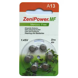 Zenipower Hearing Aid Batteries size 13