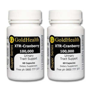 Health supplement: Twin Pack - XTR Cranberry 100,000