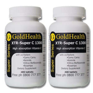 Health supplement: Twin Pack - XTR Super Vitamin C 1300