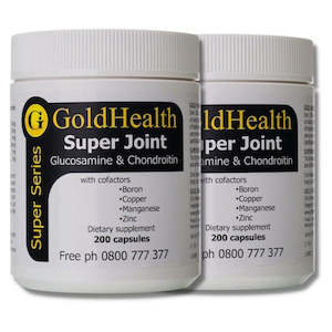 Health supplement: Twin Pack - Super Joint Glucosamine and Chondroitin