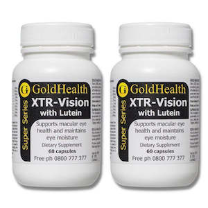 Health supplement: Twin Pack - XTR Vision with Lutein