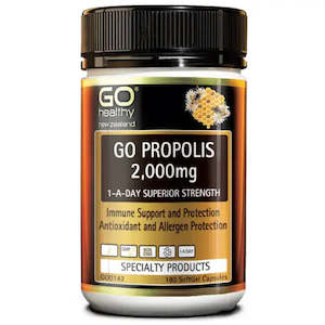 Health supplement: Propolis 2000mg (Go Healthy NZ)