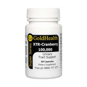 Health supplement: XTR Cranberry 100,000