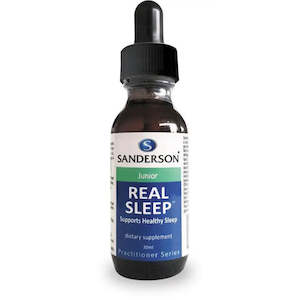 Health supplement: Real Sleep Junior Homeopathic and Herbal Drops (Sandersons)