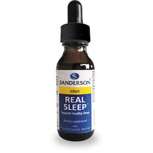 Health supplement: Real Sleep Infant Homeopathic and Herbal Drops (Sandersons)