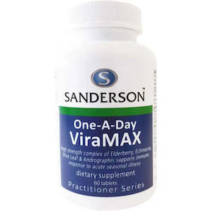 Health supplement: ViraMAX one a day (Sandersons)