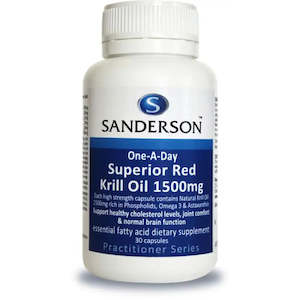 Krill Oil 1500mg (Sandersons)