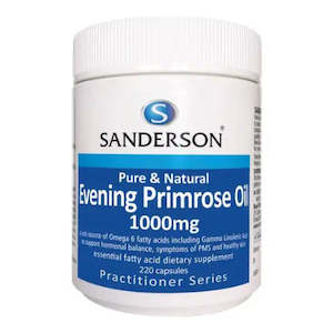 Evening Primrose Oil 1000mg (Sandersons)