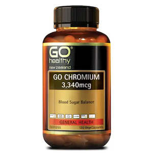 Chromium 3340mcg (Go Healthy NZ)