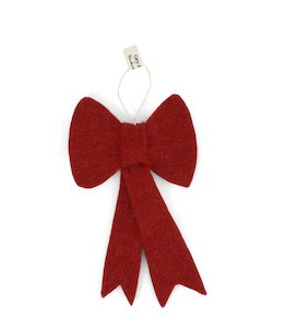 Christmas Decoration | Red Bow