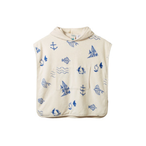 Gift: Poncho Towel | Lighthouse Print