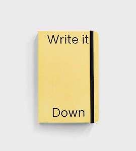 Hardcover Notebook | Write It Down