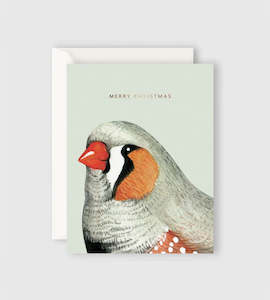 Card | Merry Christmas Bird