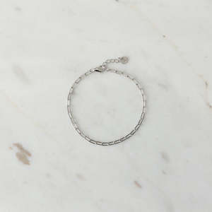 Mini Link Bracelet | Silver