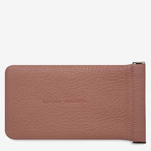 Gift: Keepsake Sunglasses Pouch | Dusty Rose Leather