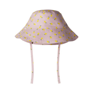 Holiday Sunhat | Petite Lilac Lemon Print