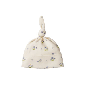 Gift: Cotton Knotted Beanie | Daisy Daze Print