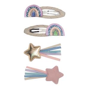 Over the Rainbow Clips Beige