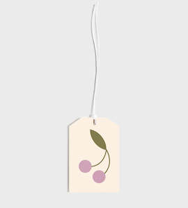 Gift Tag | Lilac Cherries