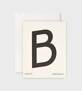 Card | Happy Birthday Typography