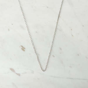 Mini Link Necklace | Silver