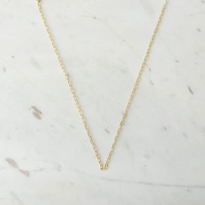 Mini Link Necklace | Gold