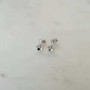 Daisy Day Studs | Silver