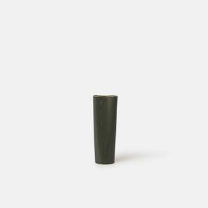 Pinch Vase | Small | Charcoal Green