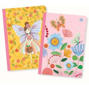 Notebooks | Set of 2 | Fairy Flower Garden