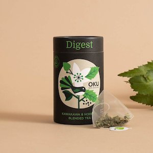 Internet only: Digest Tea Bags and Recyclable/Reusable Tube