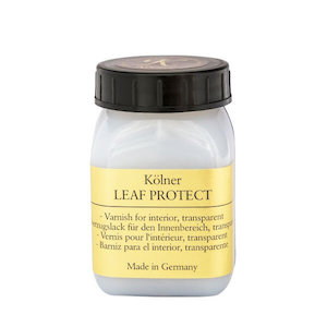 Kölner Leaf Protect, Varnish, Transparent, Water-base For Both Genuine and Imitation Leaf