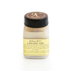 Kölner Ceramic KT-5 High Gloss Gilding Size For Gilding With Genuine Gold Leaf, 50ml