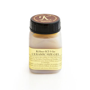 Kölner Ceramic KT5-HV Gel High Gloss Gilding Size For Gilding With Genuine Gold Leaf, 50ml