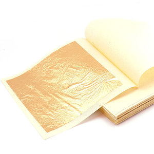 24k Gold Leaf, Loose, Indoor/Outdoor Gilding, Leaf size 9x9cm, Genuine Gold Leaf