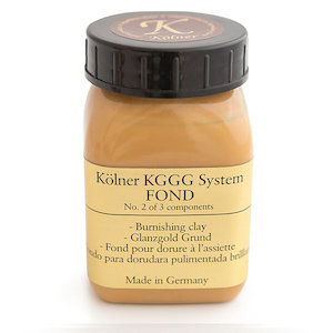 KGGG-System Fond O Ochre Gilders Clay, Water-Based, Gesso Primer, 100ml