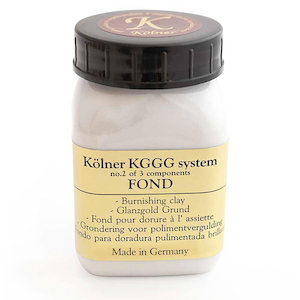 KGGG-System Fond C White Gilders Clay, Water-Based, Gesso Primer, 100ml