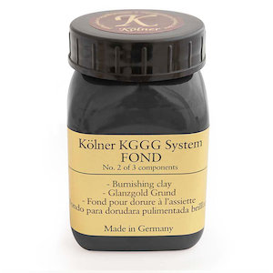 KGGG-System Fond S Black Gilders Clay, Water-Based, Gesso Primer, 100ml