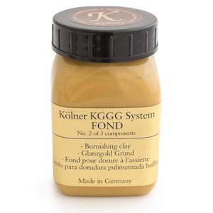 KGGG-System Fond L Yellow Gilder’s Gesso Bole, Ready To Use, 100ml