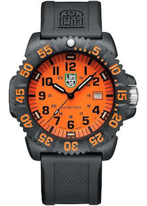 LUMINOX SEA LION G-COLLECTION CARBONOX CASE ORANGE DIAL X2.2059 1