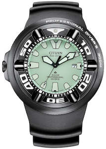 Jewellery: CITIZEN ECO-DRIVE PROMASTER DIVERS SEA BLACK CASE BLACK BAND BJ8055-04X