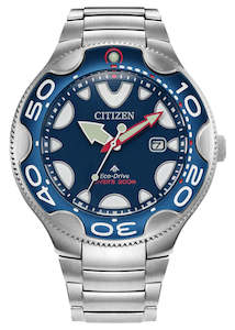 CITIZEN GENTS ECO DRIVE PROMASTER DIVERS SEA BLUE DIAL BN0231-52L