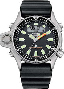 CITIZEN GENTS QUARTZ PROMASTER SEA DIVERS RUBBER BAND JP2000-08E