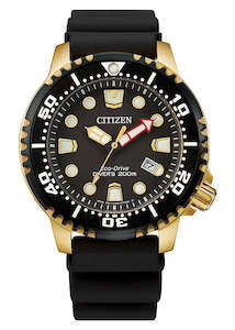 Citizen Gents Eco-drive Promaster Divers Sea Black Gold Bn0152-06e